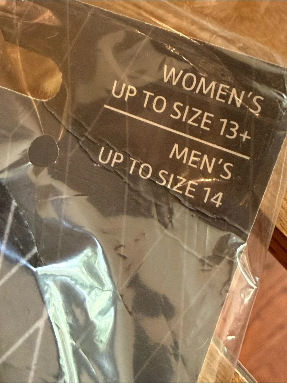 NEW FLAT SOCKS® Micro-Push Flat Socks — Large Black